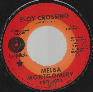 Pochette de Eloy Crossing de Melba Montgomery