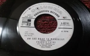 Pochette de On the Road to Mandalay / Only If We Love de Frankie Laine