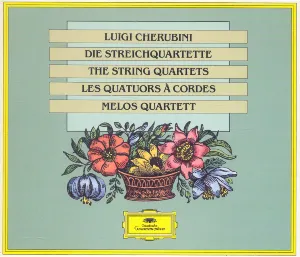 Pochette de The String Quartets de Luigi Cherubini - Melos Quartett