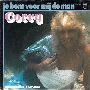 Pochette de Jij bent voor mij de man / Maar straks is het over de Corry Konings