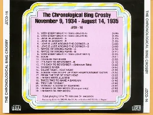 Pochette The Chronological Bing Crosby, Volume 16 1935