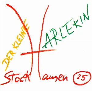 Pochette de HARLEKIN / DER KLEINE HARLEKIN de Karlheinz Stockhausen