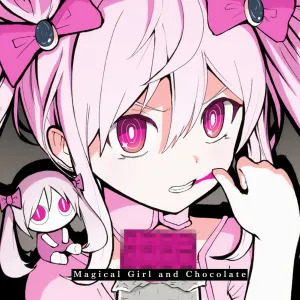 Pochette de 魔法少女とチョコレゐト de PinocchioP