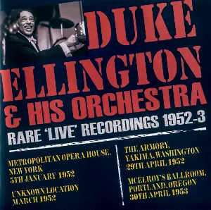 Pochette Rare Live Recordings 1952-1953