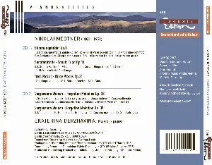 Pochette de Forgotten Melodies, op. 38 - 39 / Stimmungsbilder, op. 1 / Trois Pièces, op. 31 / Sonatentriade, op. 11 de Nikolai Medtner