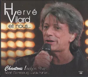 Pochette de Hervé Vilard et nous… Chantons ! Aragon, Prévert, Béart, Gainsbourg, Duras, Fanon… de Hervé Vilard