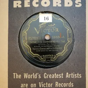 Pochette de Thanks for Ev’rything / I’ll Dream My Way to Heaven de Tommy Dorsey and His Orchestra