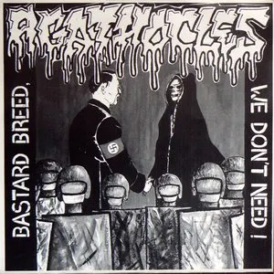 Pochette de Bastard Breed, We Don't Need! / The Mirror of Our Society de Agathocles