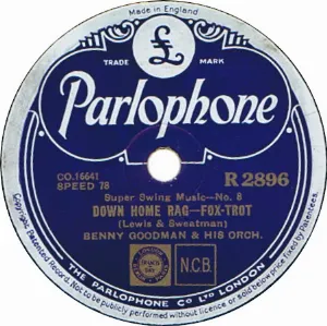 Pochette de Music Hall Rag / Down Home Rag de Benny Goodman and His Orchestra