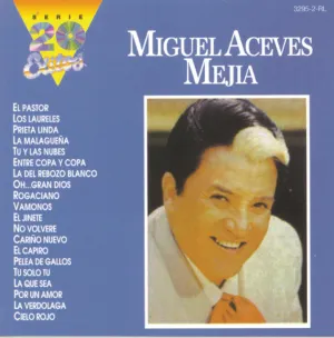 Pochette de Serie 20 éxitos de Miguel Aceves Mejía