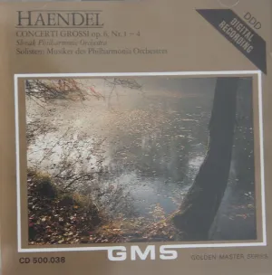 Pochette de Haendel, Concerti Grossi, opus 6, Nr. 1-4 de George Frideric Handel - Slovenská filharmónia