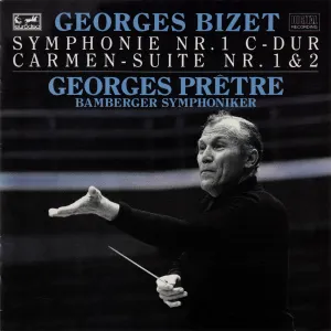 Pochette de Symphonie Nr. 1 C-dur / Carmen-Suite Nr. 1 & 2 de Bamberger Symphoniker - Georges Prêtre - Georges Bizet