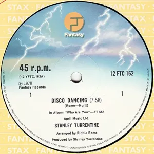 Pochette de Disco Dancing de Stanley Turrentine