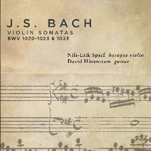 Pochette Violin Sonatas BWV 1020-1023