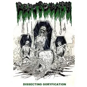 Pochette de Dissecting Goryfication de Reputdeath