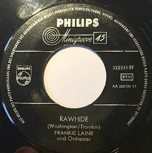 Pochette de Rawhide / Shine de Frankie Laine