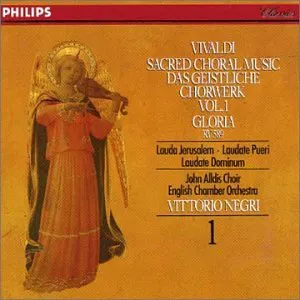 Pochette Sacred Choral Music, Volume 1
