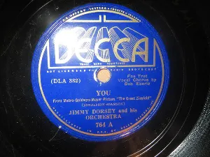 Pochette de You / You Never Looked So Beautiful de Jimmy Dorsey and His Orchestra