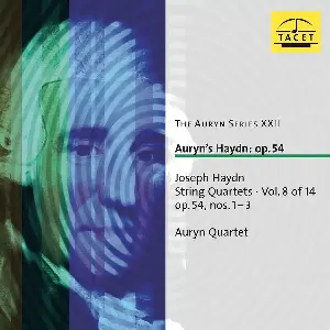 Pochette de String Quartets Vol. 8 of 14 op. 54 nos. 1-3 de Auryn Quartet - Joseph Haydn