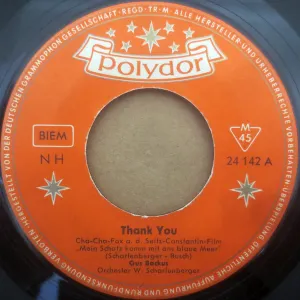 Pochette de Thank You / Wein’ nicht mehr de Gus Backus