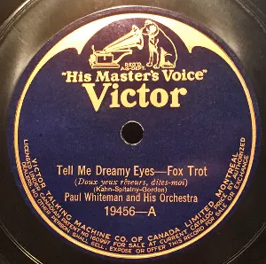 Pochette de Tell Me Dreamy Eyes / My Twilight Rose de Paul Whiteman and His Orchestra