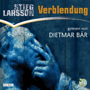 Pochette de Verblendung de Dietmar Bär - Stieg Larsson