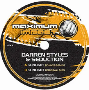 Pochette de Sunlight de Darren Styles - DJ Seduction