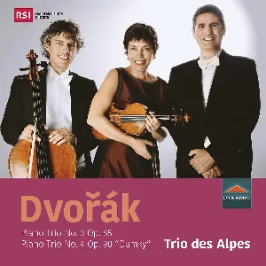 Pochette Piano Trio no. 3, op. 65 / Piano Trio no. 4, op. 90 “Dumky”