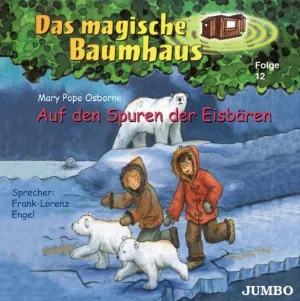 Pochette de Das magische Baumhaus, Folge 12: Auf den Spuren der Eisbären de Mary Pope Osborne - Frank‐Lorenz Engel
