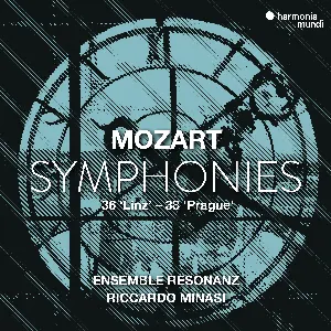 Pochette Symphonies 36 “Linz” & 38 “Prague”