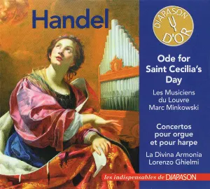 Pochette Ode for St Cecilia's Day / Concertos pour orgue et pour harpe