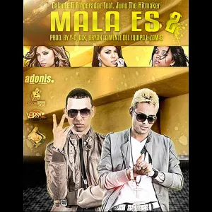 Pochette de Mala es 2 de Galante “El Emperador”