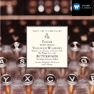 Pochette Elgar: Enigma Variations / Vaughan Williams: Fantasia on a Theme by Thomas Tallis / The Wasps (Overture) / Butterworth: The Banks of Green Willow