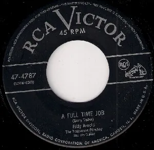 Pochette de A Full Time Job / Shepherd of My Heart de Eddy Arnold