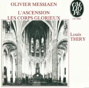 Pochette de L'Ascension de Tom Winpenny - Olivier Messiaen