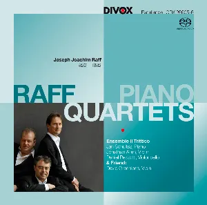 Pochette de Piano Quartets de Joachim Raff