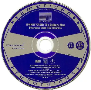 Pochette de Johnny Cash: The Solitary Man Interview With Tim Robbins de Johnny Cash