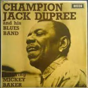 Pochette de Champion Jack Dupree and His Blues Band featuring Mickey Baker de Champion Jack Dupree