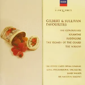 Pochette de Gilbert and Sullivan Favourites de The D’Oyly Carte Opera Company