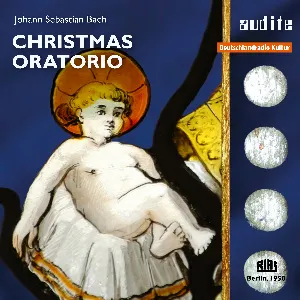 Pochette de Christmas Oratorio, BWV 248 de Karl Ristenpart - Johann Sebastian Bach - Agnes Giebel - Helmut Krebs - RIAS Kammerchor