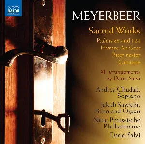 Pochette de Sacred Works de Giacomo Meyerbeer - Dario Salvi
