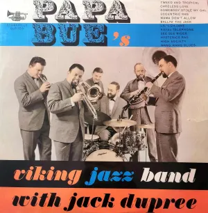 Pochette de Papa Bue's Viking Jazzband and Jack Dupree de Papa Bue’s Viking Jazzband