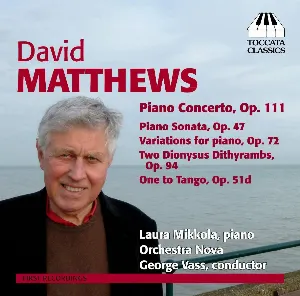Pochette de Music for Piano de David Matthews