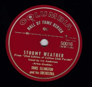 Pochette de Stormy Weather / Sophisticated Lady de Duke Ellington and His Orchestra