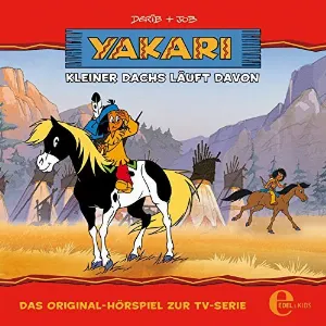 Pochette de Yakari, Folge 4: Kleiner Dachs läuft davon (Das Original-Hörspiel zur TV-Serie) de Yakari