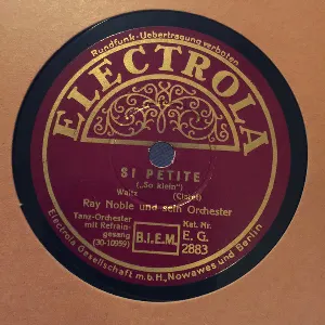 Pochette de Si petite / It's Sunday Down in Carolina de Ray Noble and His Orchestra