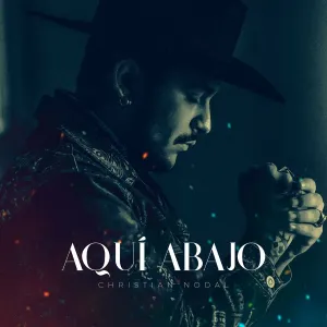 Pochette de Aquí abajo de Christian Nodal
