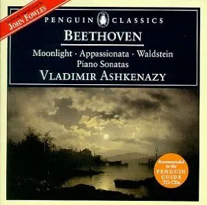 Pochette 'Moonlight' - 'Appassionata' - 'Waldstein' Piano Sonatas Vladmir Ashikenazy