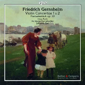 Pochette de Violin Concertos 1 & 2 / Fantasiestück Op.33 de Hamburger Symphoniker
