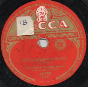 Pochette de The Blacksmith Blues / On My Way de Sy Oliver and His Orchestra